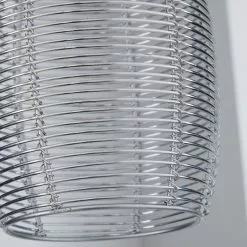 Dunelm Cigar Wire Silver Easy Fit Pendant -Cheap wall lights Store 1000011016 alt02