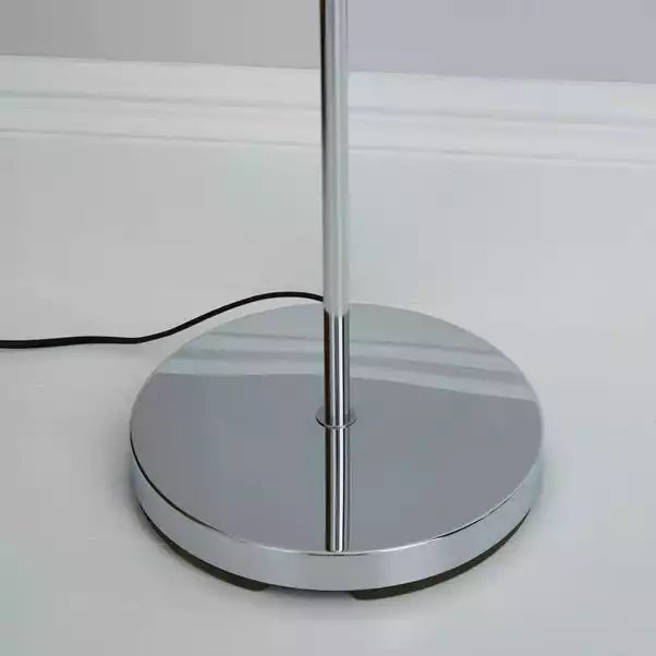Dunelm Stem Chrome Floor Lamp Base 4 Dunelm Stem Chrome Floor Lamp Base - Image 3