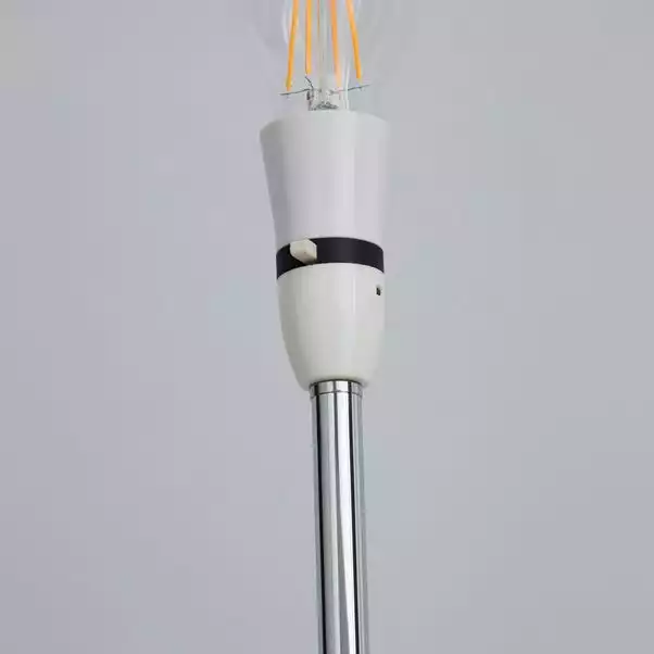 Dunelm Stem Chrome Floor Lamp Base 5 Dunelm Stem Chrome Floor Lamp Base - Image 4