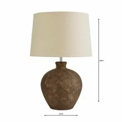 Dunelm Santiago Large Washed Urn Table Lamp -Cheap wall lights Store 1000044917 alt04