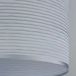 Dunelm Ripple Lamp Shade 24cm Silver -Cheap wall lights Store 1000049215 alt02
