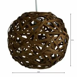 Apollo Bamboo Ball Easy Fit Pendant -Cheap wall lights Store 1000062365 alt04
