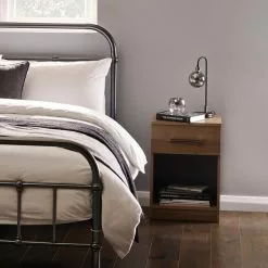 Dunelm Tanner Black And Smoked Glass Table Lamp -Cheap wall lights Store 1000076104 alt03