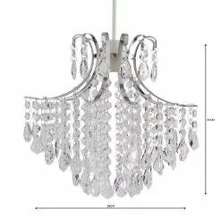 Dunelm Sheridan Jewel Easy Fit Pendant -Cheap wall lights Store 1000084179 alt04