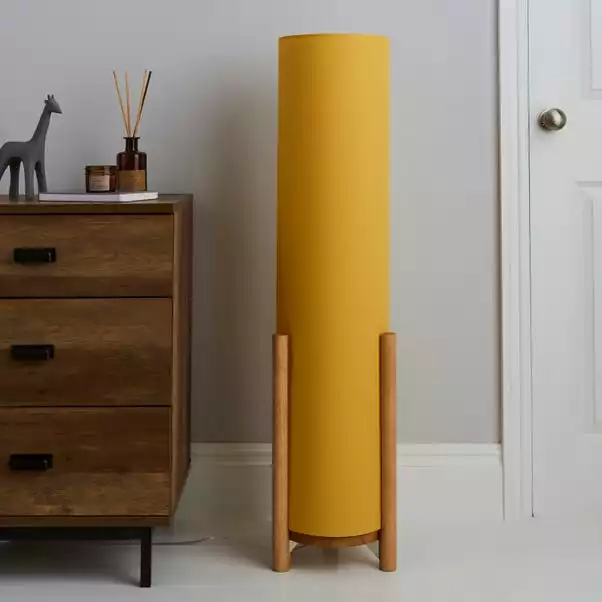 Elements Bjorn Ochre Floor Lamp 4 Elements Bjorn Ochre Floor Lamp - Image 2