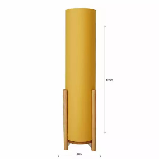 Elements Bjorn Ochre Floor Lamp 7 Elements Bjorn Ochre Floor Lamp - Image 5