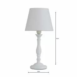 Dunelm Tofty Mini Ivory Table Lamp -Cheap wall lights Store 1000093314 alt04