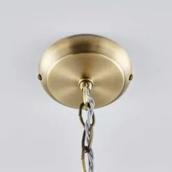 Dunelm Kalix 2 Light Mesh Black Gold Ceiling Fitting -Cheap wall lights Store 1000111870 alt04