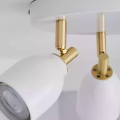 Dunelm Clio 3 Light White Spotlight -Cheap wall lights Store 1000119711 alt02