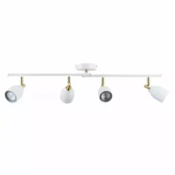 Dunelm Clio 4 Light White Spotlight Bar -Cheap wall lights Store 1000119712 alt05