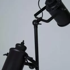 Dunelm Healy 2 Light Black Floor Lamp -Cheap wall lights Store 1000119857 alt03