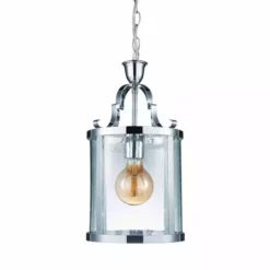 Dunelm Joplin Georgian 1 Light Lantern Glass Ceiling Fitting -Cheap wall lights Store 1000119874 alt05