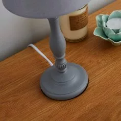 Dunelm Tofty Grey Table Lamp -Cheap wall lights Store 1000119883 alt02