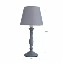Dunelm Tofty Grey Table Lamp -Cheap wall lights Store 1000119883 alt04