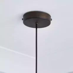 Dunelm London Industrial 1 Light Pendant Bronze Ceiling Fitting -Cheap wall lights Store 1000119936 alt03