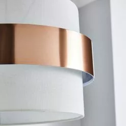 Dunelm Joey Ivory Easy Fit Pendant -Cheap wall lights Store 1000137326 alt02