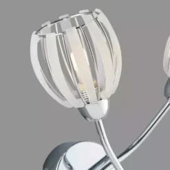 Dunelm Rosa 2 Light Chrome Wall Light 10 Dunelm Rosa 2 Light Chrome Wall Light -Cheap wall lights Store 1000137329 alt02