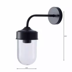 Dunelm Colmar Coffee Outdoor Wall Light -Cheap wall lights Store 1000137336 alt04