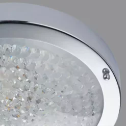 Dunelm Aegean Crystal Bathroom Flush Ceiling Fitting -Cheap wall lights Store 1000137343 alt03