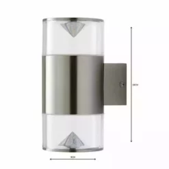 Dunelm Aden 2 Light Steel Outdoor Wall Light 12 Dunelm Aden 2 Light Steel Outdoor Wall Light -Cheap wall lights Store 1000137345 alt04