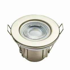Dunelm Basics 1 Light Integrated LED Satin Nickel Recess Light -Cheap wall lights Store 1000137359 alt02