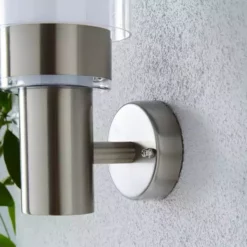 Dunelm Adoni Steel Outdoor Wall Light -Cheap wall lights Store 1000137364 alt02