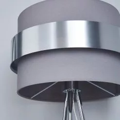 Dunelm Joey Tripod Grey Floor Lamp -Cheap wall lights Store 1000137371 alt02