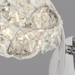 Dunelm Cecilie Glass Wall Light -Cheap wall lights Store 1000137375 alt02