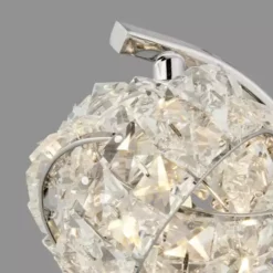 Dunelm Cecilie Glass Wall Light -Cheap wall lights Store 1000137375 alt03