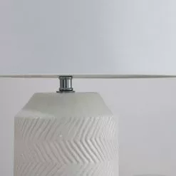 Dunelm Bibi Ceramic White Table Lamp -Cheap wall lights Store 1000137378 alt03