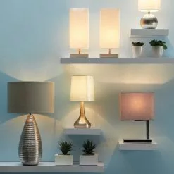 Dunelm Adana Mini Ceramic IvoryTouch Dimmable Lamp -Cheap wall lights Store 1000137381 alt05