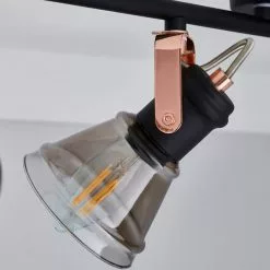 Dunelm Milas 4 Light Black Industrial Spotlight Bar 10 Dunelm Milas 4 Light Black Industrial Spotlight Bar -Cheap wall lights Store 1000139083 alt02