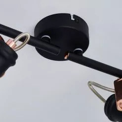 Dunelm Milas 4 Light Black Industrial Spotlight Bar 11 Dunelm Milas 4 Light Black Industrial Spotlight Bar -Cheap wall lights Store 1000139083 alt03