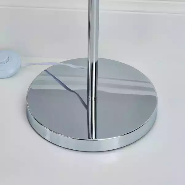 Dunelm Arden Jewel Chrome Floor Lamp 6 Dunelm Arden Jewel Chrome Floor Lamp - Image 4