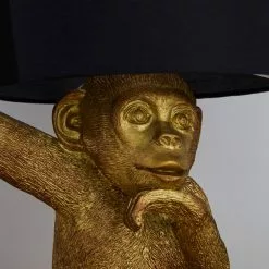 Dunelm Odisha Resin Monkey Gold Table Lamp -Cheap wall lights Store 1000139185 alt02