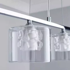 Dunelm Erie 4 Light Bar Glass Diner Ceiling Fitting 10 Dunelm Erie 4 Light Bar Glass Diner Ceiling Fitting -Cheap wall lights Store 1000144744 alt02