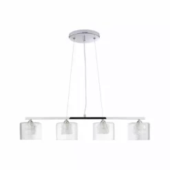 Dunelm Erie 4 Light Bar Glass Diner Ceiling Fitting 12 Dunelm Erie 4 Light Bar Glass Diner Ceiling Fitting -Cheap wall lights Store 1000144744 alt05
