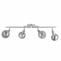 Dunelm Tia 4 Light Nickel Spotlight Bar -Cheap wall lights Store 1000149061 alt05