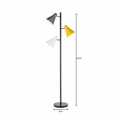 Dunelm Circus 3 Light Multi Floor Lamp -Cheap wall lights Store 1000149079 alt06