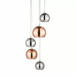 Dunelm Sora 5 Light Cluster Ceiling Fitting -Cheap wall lights Store 1000149084 alt05