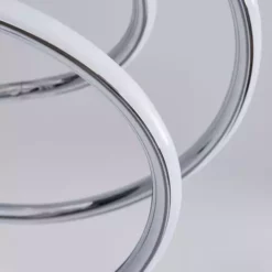 Dunelm Byron Integrated LED Swirl Chrome Ceiling Fitting -Cheap wall lights Store 1000149085 alt02