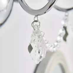 Dunelm Elizabeth 2 Light Chrome Bathroom Wall Light -Cheap wall lights Store 1000149087 alt03