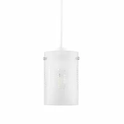Dunelm Grayson Dot Glass White Easy Fit Pendant -Cheap wall lights Store 1000149113 alt05
