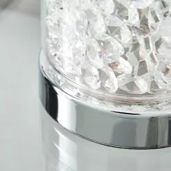 Dunelm Adela Pad Chrome Touch Dimmable Table Lamp -Cheap wall lights Store 1000149127 alt02