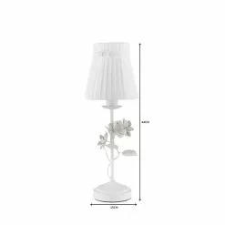 Dunelm Chateau White Table Lamp -Cheap wall lights Store 1000149137 alt06