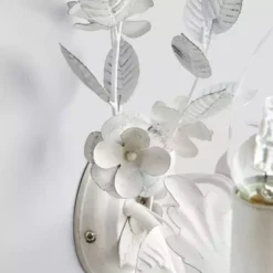 Dunelm Chateau 2 Light Candelabra White Wall Light -Cheap wall lights Store 1000149138 alt02