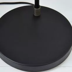 Dunelm Tanner Black And Glass Floor Lamp -Cheap wall lights Store 1000149187 alt02