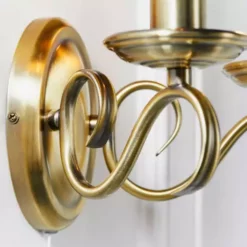 Vogue Lighting Vogue Bernice 2 Light Wall Light Antique Brass -Cheap wall lights Store 1000156380 alt04