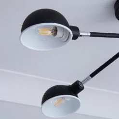 Elements Borr 5 Light Black Ceiling Fitting -Cheap wall lights Store 1000157756 alt02