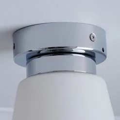 Dunelm Delavin 1 Light Pendant Frosted Glass Flush Ceiling Fitting 11 Dunelm Delavin 1 Light Pendant Frosted Glass Flush Ceiling Fitting -Cheap wall lights Store 1000157766 alt03